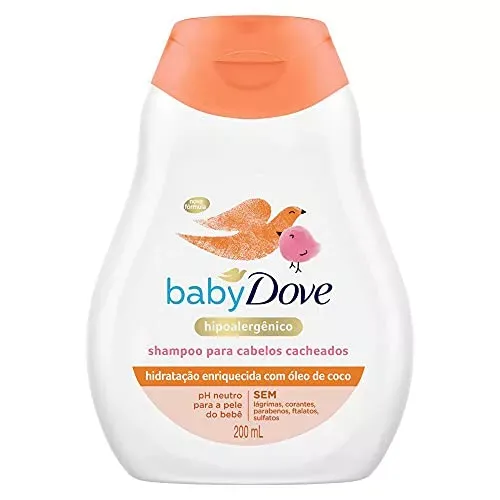 [Leve + Por - R$6,79] Baby Dove Shampoo Cabelos Cacheado 200Ml