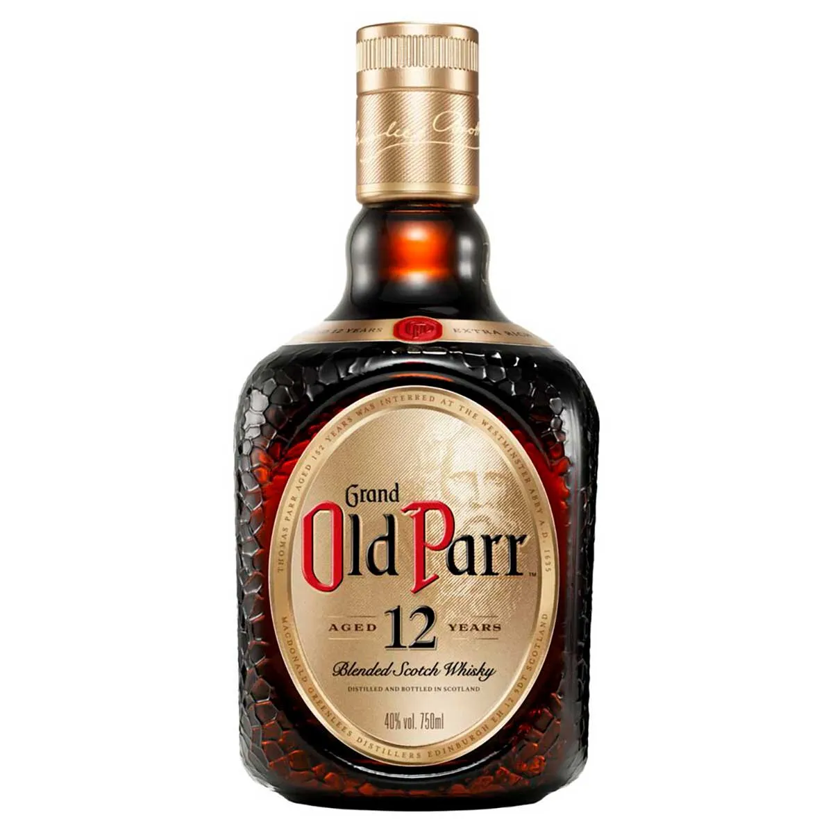 [LEVE 2] Whisky Escocês Old Parr - 12 Anos 750ml