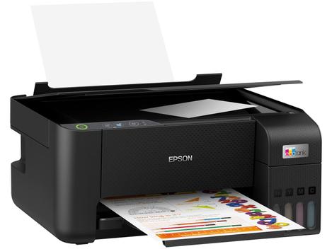 Impressora Multifuncional Epson Ecotank L3210 - Tanque de Tinta Colorida