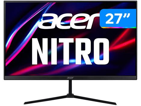 Monitor Gamer Acer KG273 Nitro 27" FHD 100Hz 1ms HDMI e VGA FreeSync VESA - UM.HX3AA.H03