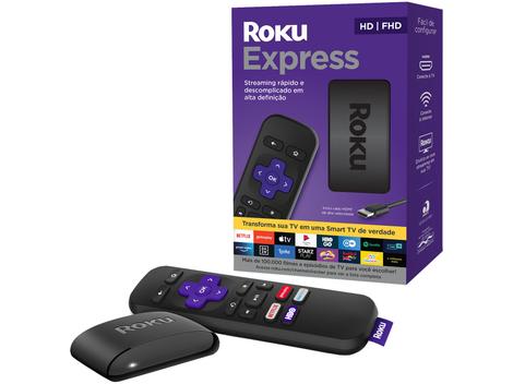 Streaming Roku Express Streaming Player Full Hd - ROKU00000101FGR
