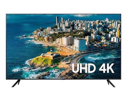 Smart TV Samsung 50" UHD 4K 50CU7700 2023, Processador Crystal 4K, Visual Livre de Cabos, Alexa