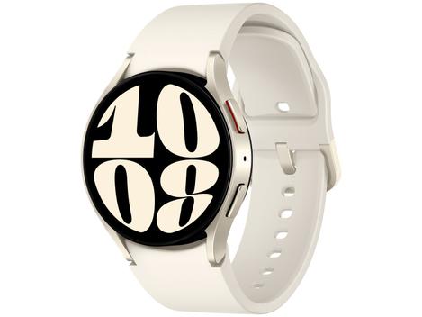 Smartwatch Samsung Watch6 LTE 40mm Creme 16GB Bluetooth