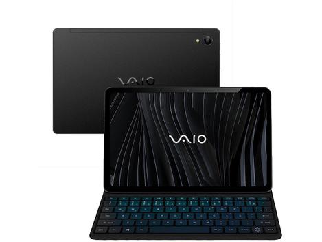 Tablet VAIO TL10 128GB 8GB RAM 4G Teclado Magnético Tela 10.4" 2K Preto