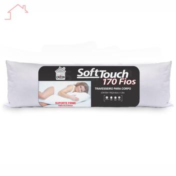 Travesseiro de Corpo 40cmx130m Soft Touch Arte & Cazza