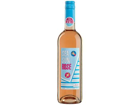 4 Unidades Vinho Rosé Seco Rosé Piscine Sea Sun França 750ml