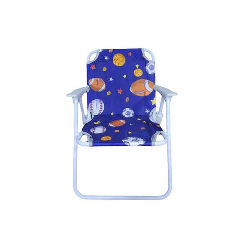 Cadeira De Praia Infantil Azul De Oxford 53CM X 25CM X 30CM