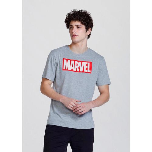 Camiseta Hering Marvel Manga Curta, Unissex