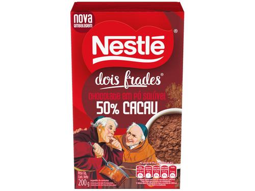 Chocolate em Pó Nestlé Dois Frades 50% Cacau 200g