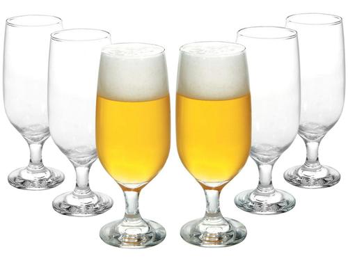 Conjunto de Taças Nadir de Vidro para Cerveja 6 Peças 300ml - Floripa 7732
