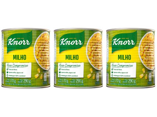 Kit Milho em Conserva Knorr 170g 2 Unidades