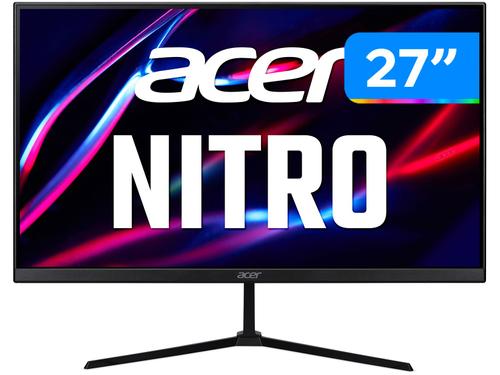 Monitor Gamer Acer Nitro QG270 27" FHD 180Hz 1ms HDMI e DisplayPort 95% sRGB HDR 10 FreeSync - UM.HQ0AA.304