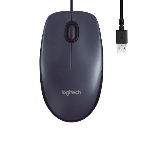 Mouse Com Fio Logitech M90 1000dpi