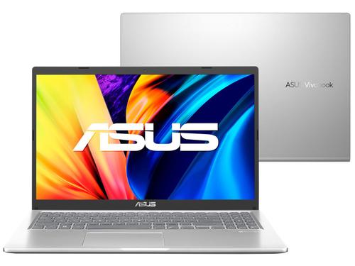 Notebook Asus i5-1135G7 8GB SSD 256GB Intel Iris Xe Tela 15,6” FHD Linux - X1500EA-EJ3669