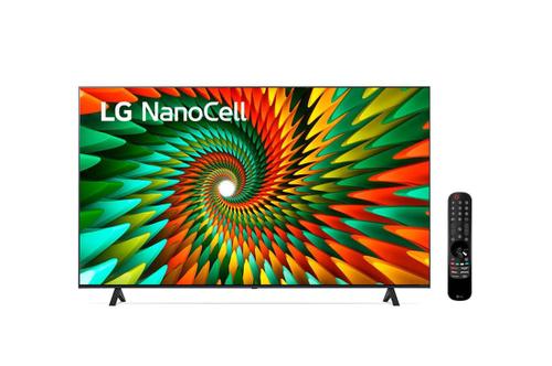 Smart TV 50" 4K LG NanoCell Bluetooth ThinQ AI Alexa Google Assistente Airplay 3 HDMIs - 50NANO77SRA