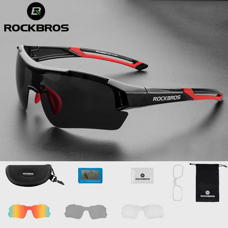 Oculos ROCKBROS Polarized Cycling Glasses Men Sports Sunglasses Road MTB