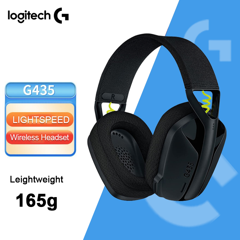 [Taxa Inclusa] Headset Gamer Sem Fio Logitech G435 Lightspeed 7.1 Surround