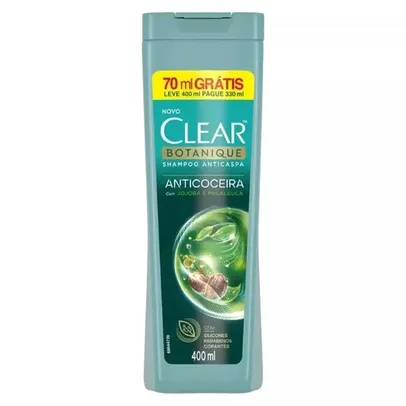 Shampoo Anticaspa Clear Botanique AntiCoceira 400ml
