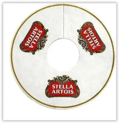 Saias para Cálices - Caixa com 2.500 unidades - Stella Artois