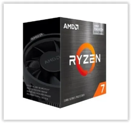 Processador AMD Ryzen 7 5700G, 3.8GHz (4.6GHz Max Turbo), Cache 20MB, 8 Núcleos, 16 Threads, Vídeo Integrado, AM4 - 100-100000263BOX