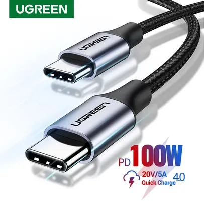Cabo Tipo C x Tipo C Ugreen 60w 0.5m