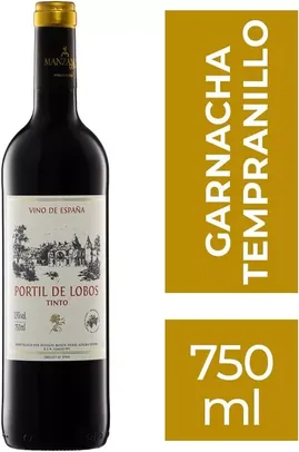 [ PRIME ] Vinho Tinto Espanhol Portil de Lobos 750ml