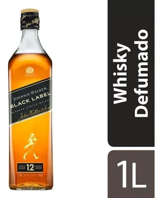 [Leve 2] Whisky Escocês Black Label 1 Litro Johnnie Walker