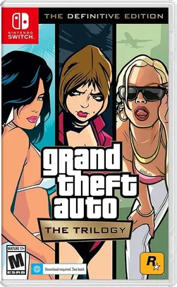 [Com taxas] Jogo Fisico Grand Theft Auto The Trilogy The Definitive Edition - NINTENDO SWITCH