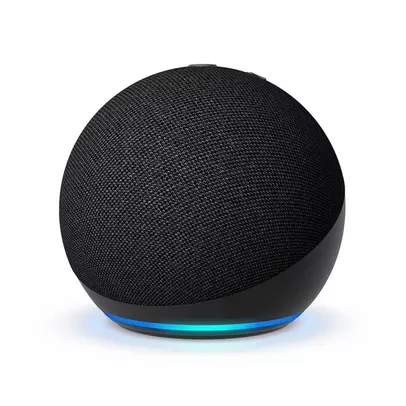 Amazon Echo Dot 5th Gen com assistente virtual Alexa - preto 110V/240V