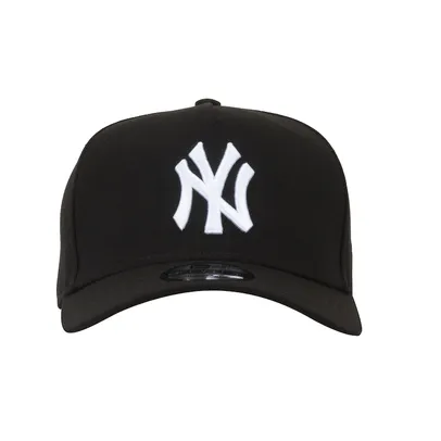Boné New York Yankees MLB Aba Curva New Era 940 Snapback BLK - Adulto