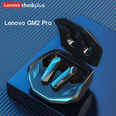 [Primeira Compra R$ 14] Fone Lenovo-GM2 Pro Sem Fio In-Ear Bluetooth 5.3 Fones De Ouvido
