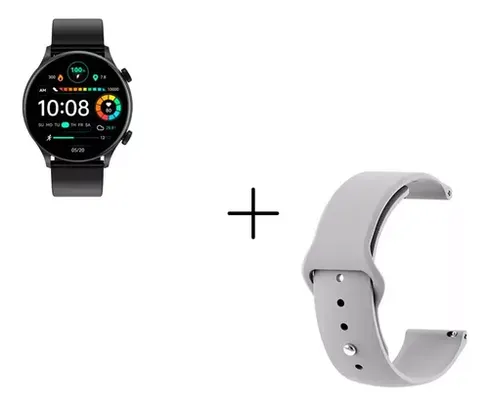Relógio Smartwatch Haylou Solar Plus Ls16 Rt3 +pulseiraextra