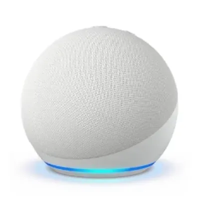 [APP] Echo Dot 5ª geração Amazon, com Alexa, Smart Speaker, Branco - B09B8XVSDP