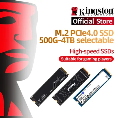 [Taxa Inclusa/Moedas] SSD Nvme Kingston NV2 3500MB/s 1TB