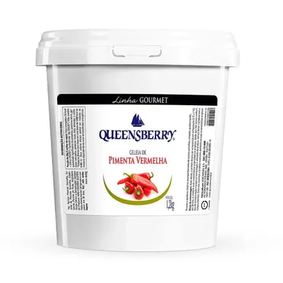 Geleia de Pimenta Vermelha Queensberry 1,2kg Agridoce Gourmet Food Service