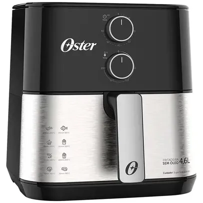 Fritadeira Elétrica Oster OFRT520 Compact 4,6L - Inox - 110V ou 220V