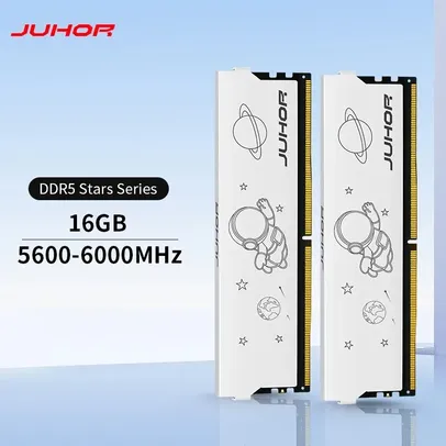 Memória Ram JUHOR DDR5 16GB 5600MHz 6000MHz