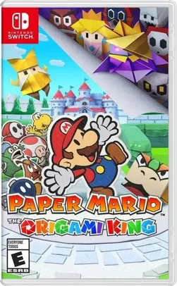 Paper Mario The Origami King Nintendo Switch Jogo Mídia Física