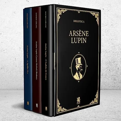 (APP) Biblioteca Arsène Lupin Volume 01 - Box com 3 Livros