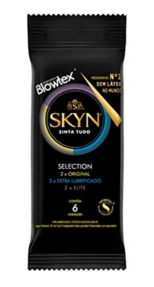 (REC) SKYN Preservativo Selection Com 6 Unidades