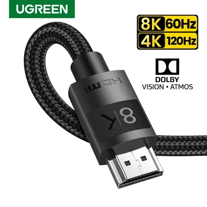 Cabo Ugreen HDMI 2.1 4K 1 Metro