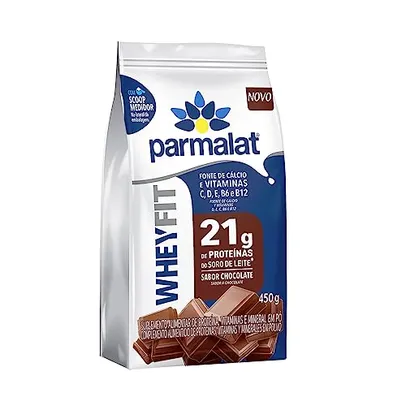 [Rec] Whey Protein Parmalat Em Pó Chocolate, 450G