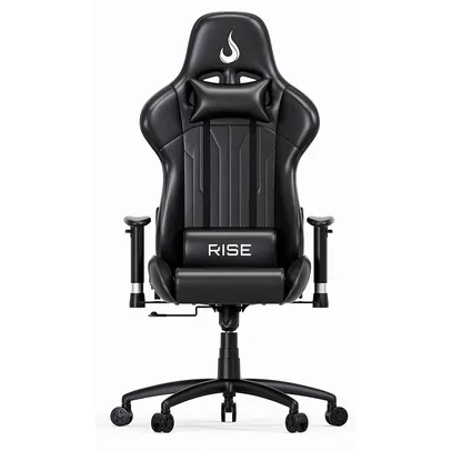 Cadeira Gamer Rise Mode Z3, Ângulo Ajustável, Braço 2D, Preto - RM-CG-03-BK