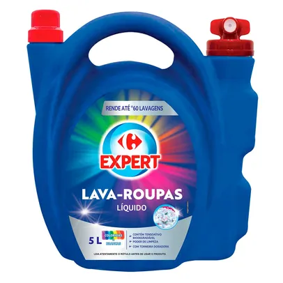 (Regional) (50% OFF na 2ª unidade) Lava Roupas Carrefour Expert 5L