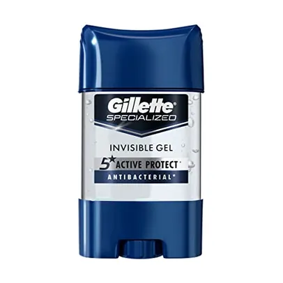 (REC) Desodorante Gel Antitranspirante Gillette Antibacterial 82g