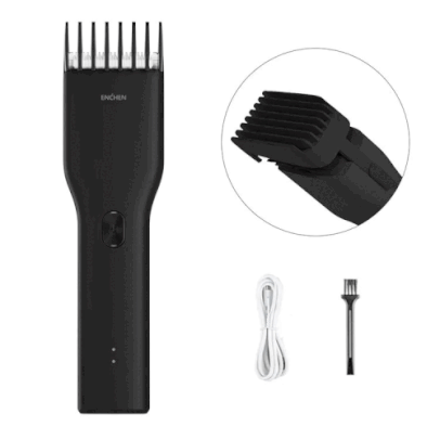 [Taxa Inclusa/Moedas]Máquina de cortar Cabelo Xiaomi Enchen Hair Clipeer Recarregável