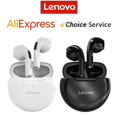 (Taxa Inclusa) Fone Lenovo HT38 TWS Bluetooth 5.0 Redução de Ruído Fones De Ouvido, Sem Fio