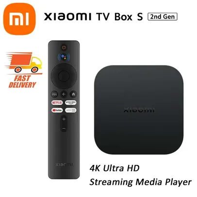 (Taxa Inclusa) Xiaomi-Mi TV Box S 4K 2ª Geração