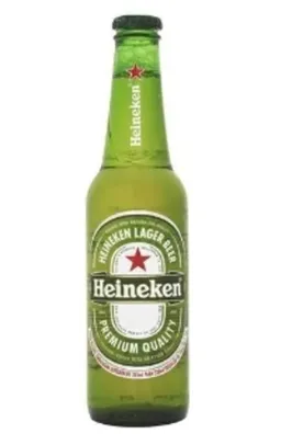 Cerveja Clara Brasileira Heineken Garrafa 330 Ml