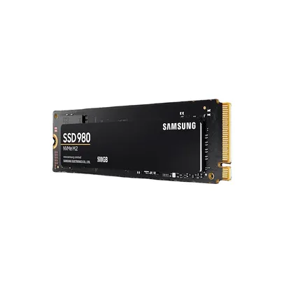SSD Samsung 500GB, M.2, NVMe 980, Leitura 3100MB/s e Gravação 2600MB/s - MZ-V8V500BW